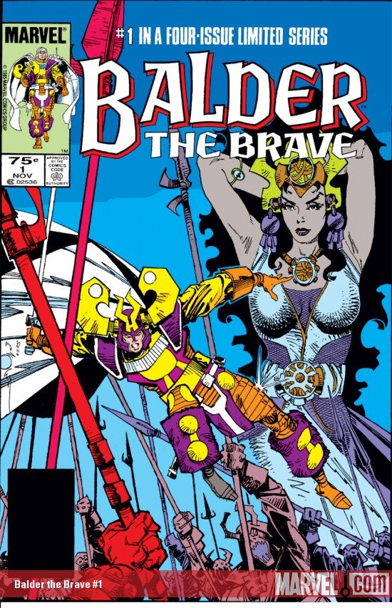 Cover of Balder The Brave (1985) - #1