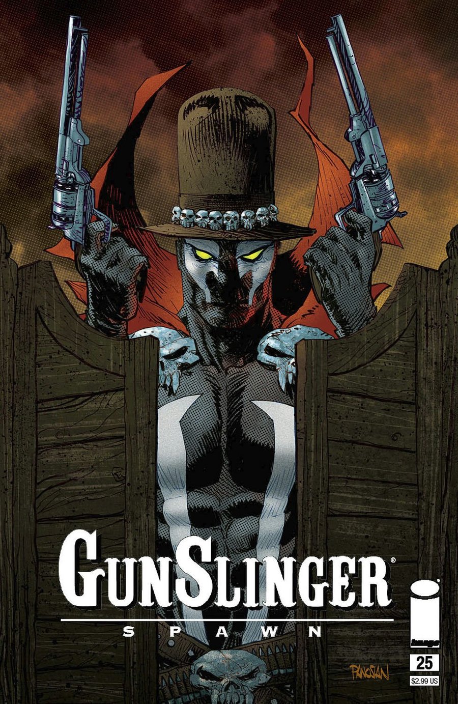 Cover of Gunslinger Spawn (2021) - #25