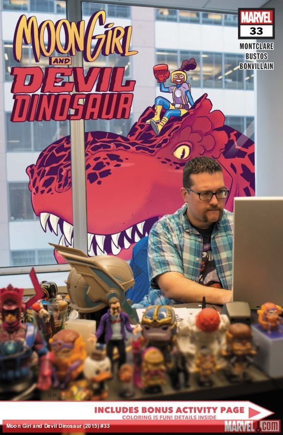 Cover of Moon Girl And Devil Dinosaur (2015) - #33