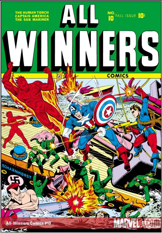 Cover of All-Winners Comics (1941) - #10