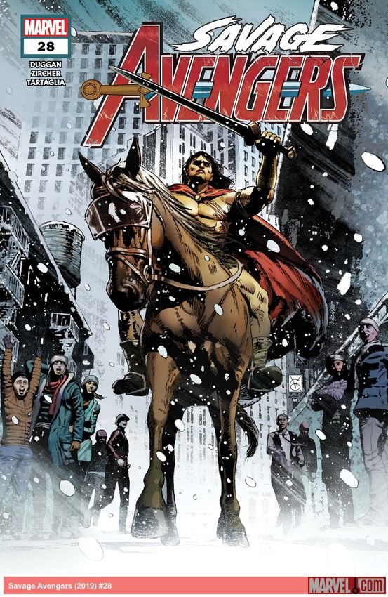 Cover of Savage Avengers (2019) - #28