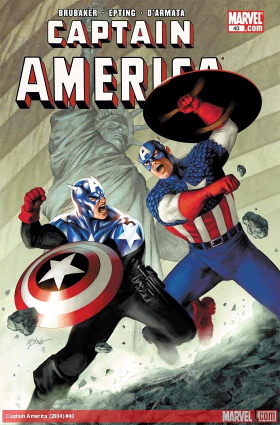 Cover of Captain America (2004) - #40