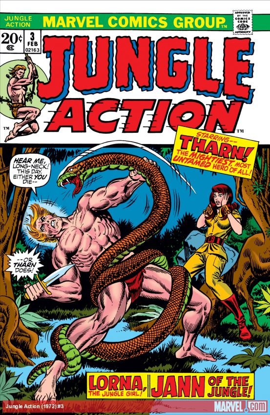 Cover of Jungle Action (1972) - #3