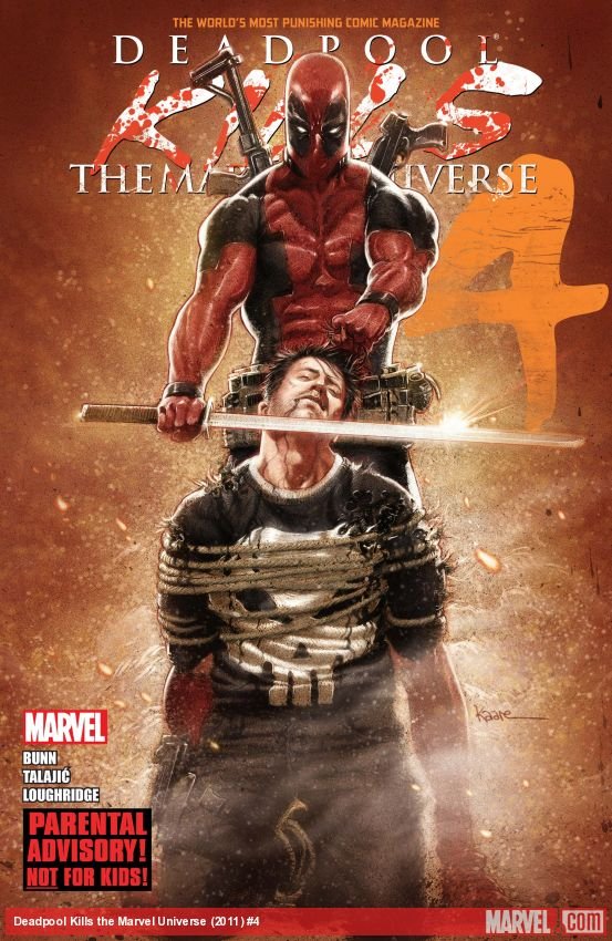 Cover of Deadpool Kills The Marvel Universe (2012) - #4