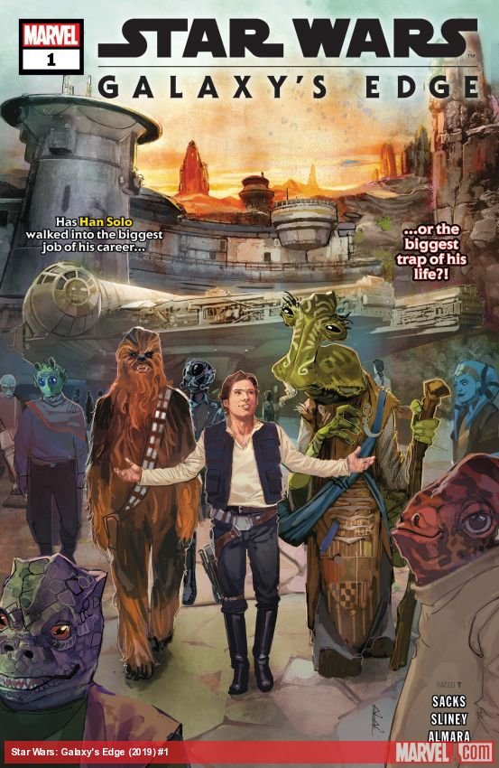 Cover of Star Wars: Galaxy's Edge (2019) - #1