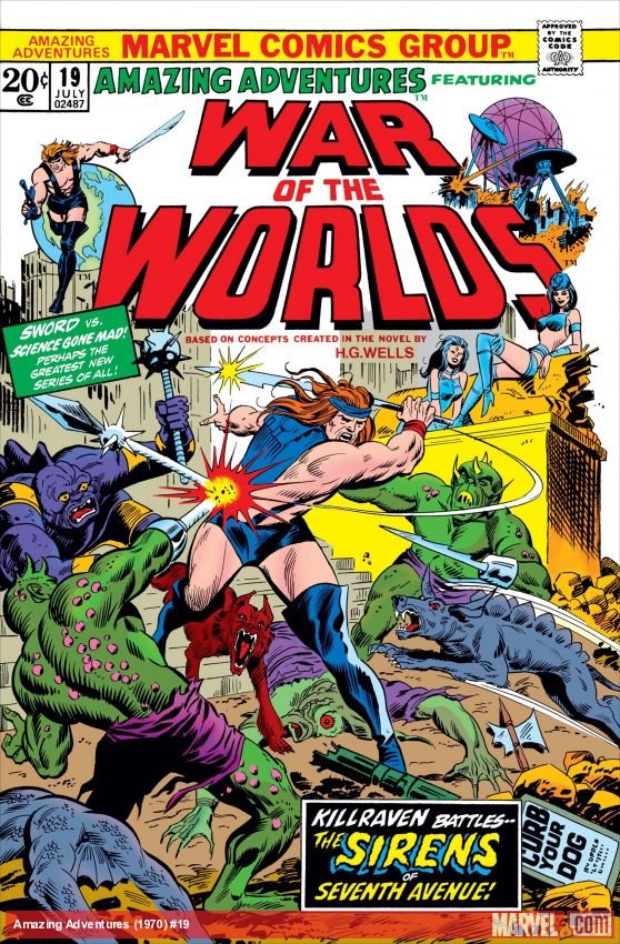 Cover of Amazing Adventures (1970) - #19