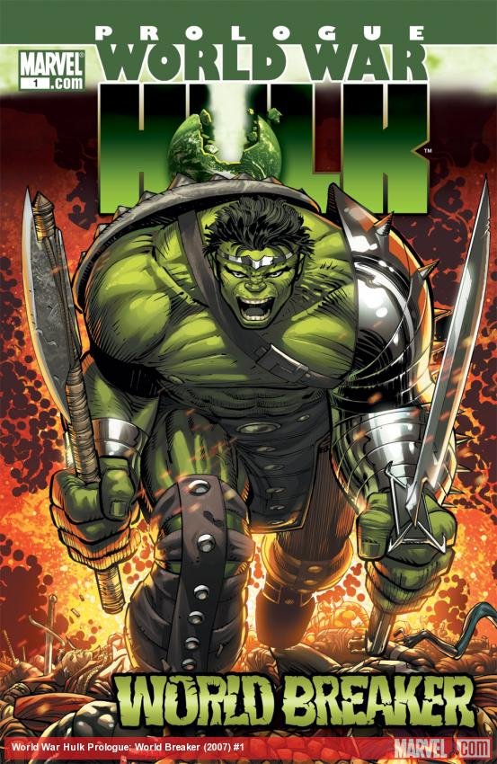 Cover of World War Hulk Prologue: World Breaker (2007) - #1