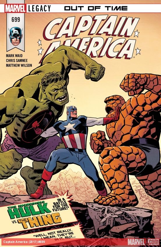 Cover of Captain America (2017) - #699