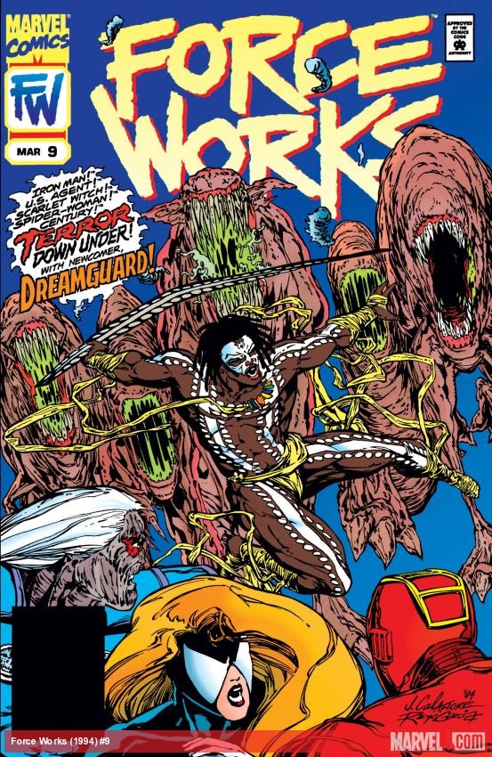 Cover of Force Works (1994) - #9