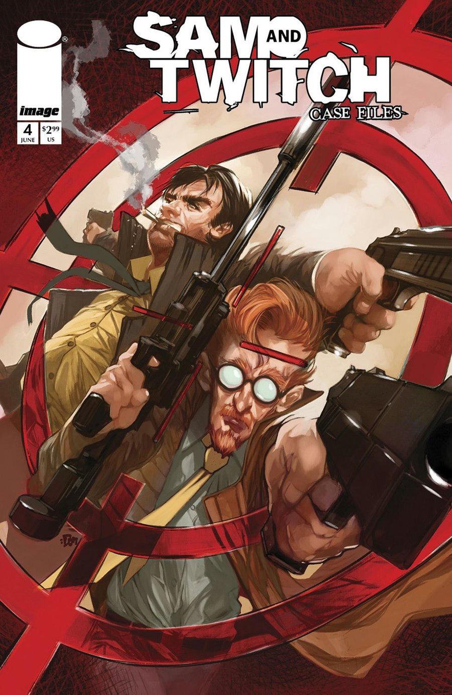 Cover of Sam And Twitch: Case Files (2024) - #4