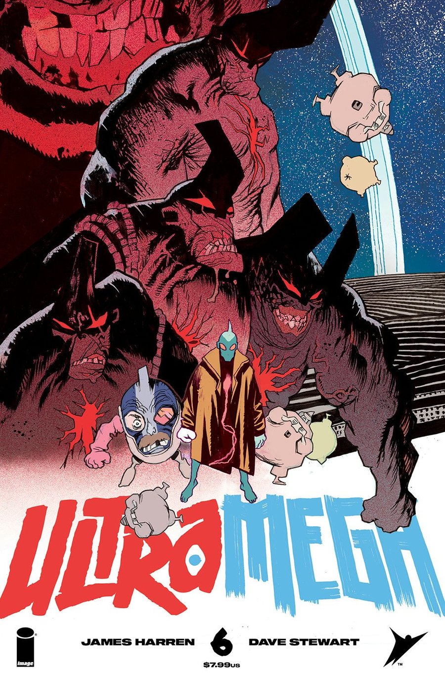 Cover of Ultramega By James Harren (2021) - #6