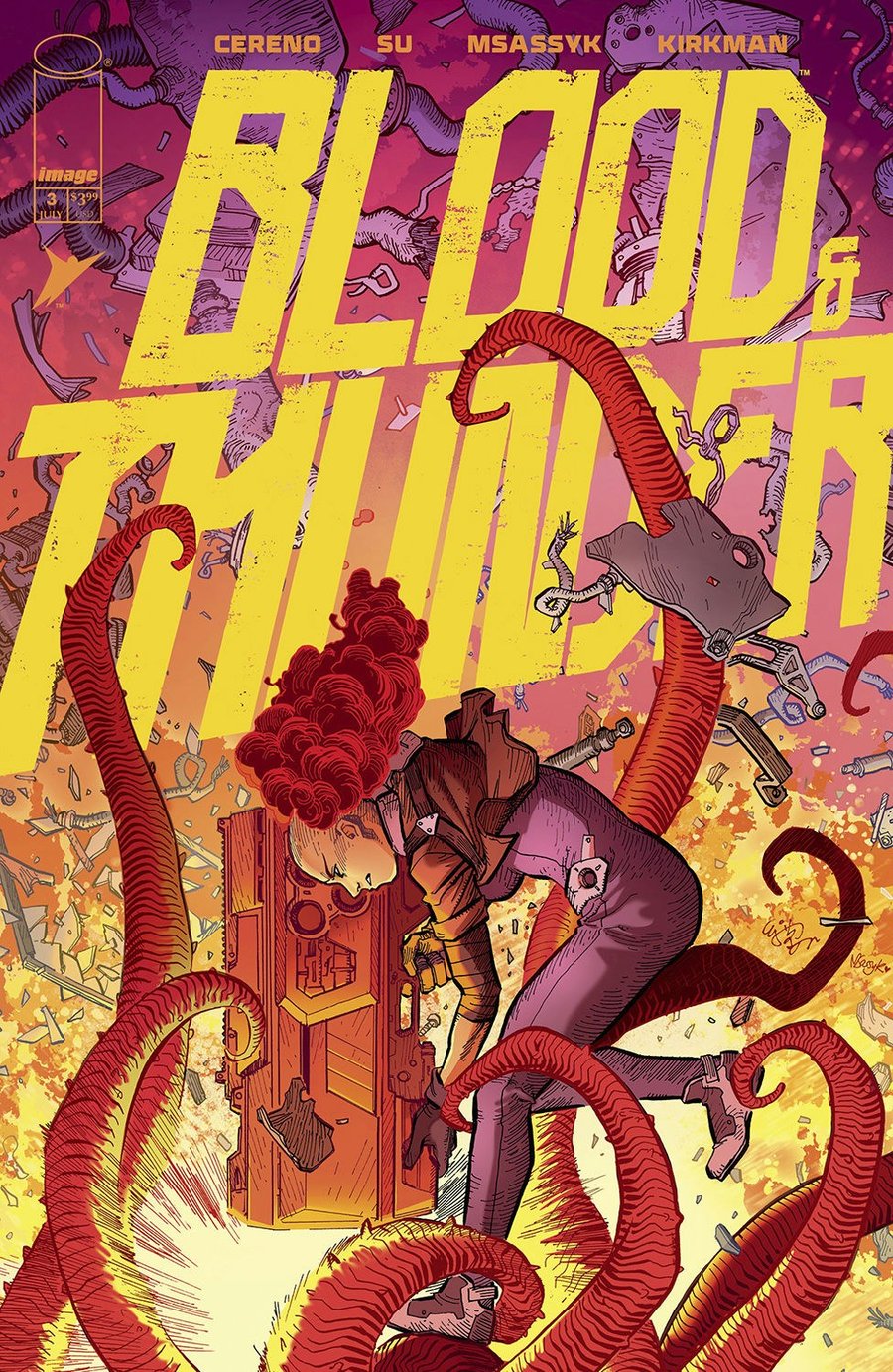 Cover of Blood & Thunder (2025) - #3