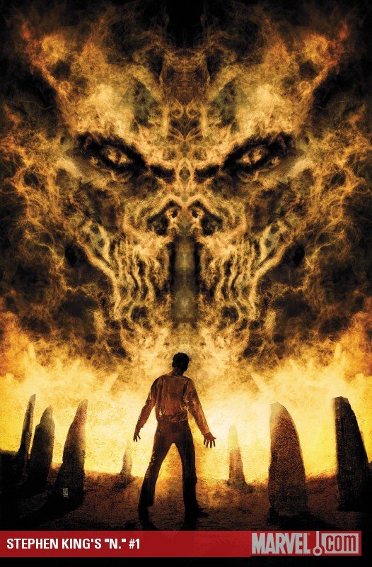 Cover of Stephen King's "N." (2010) - #1