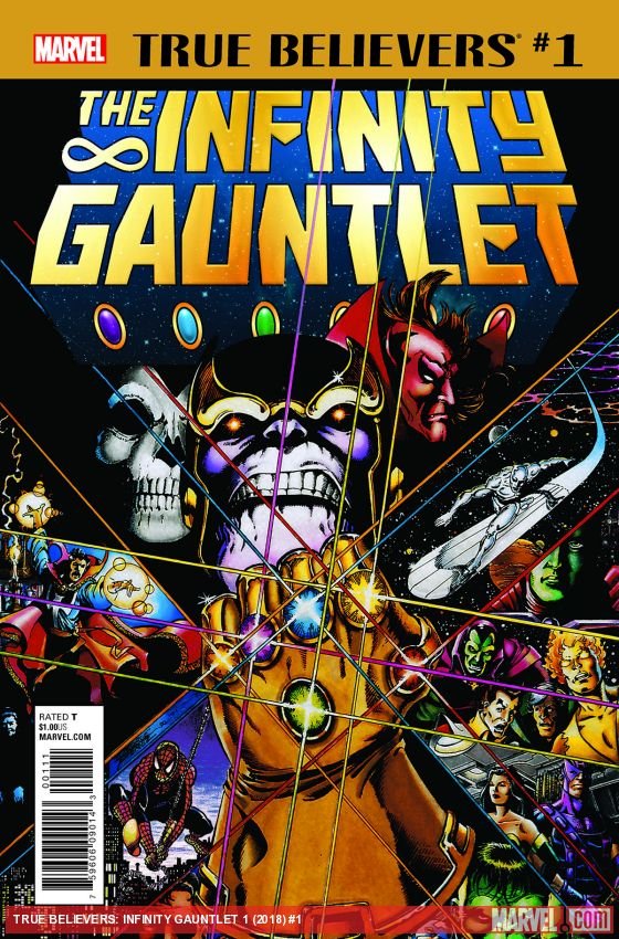 Cover of True Believers: Infinity Gauntlet (2018) - #1