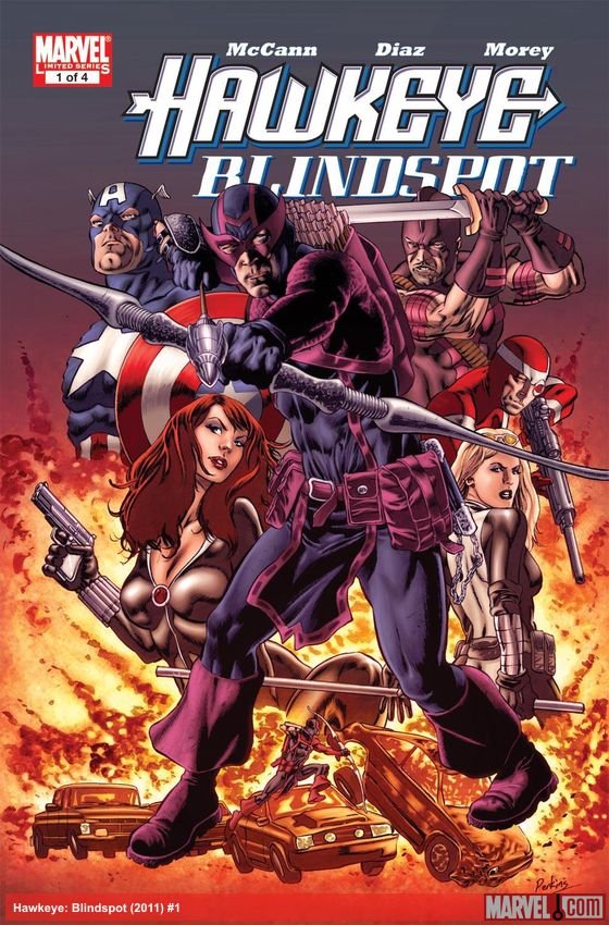Cover of Hawkeye: Blindspot (2011) - #1