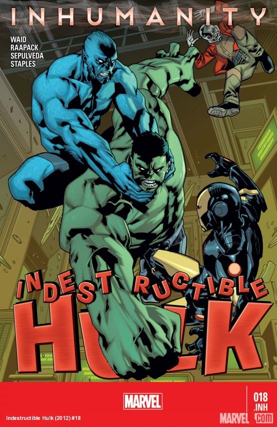 Cover of Indestructible Hulk (2012) - #18