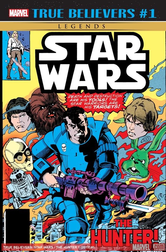 Cover of True Believers: Star Wars - The Hunter (2019) - #1