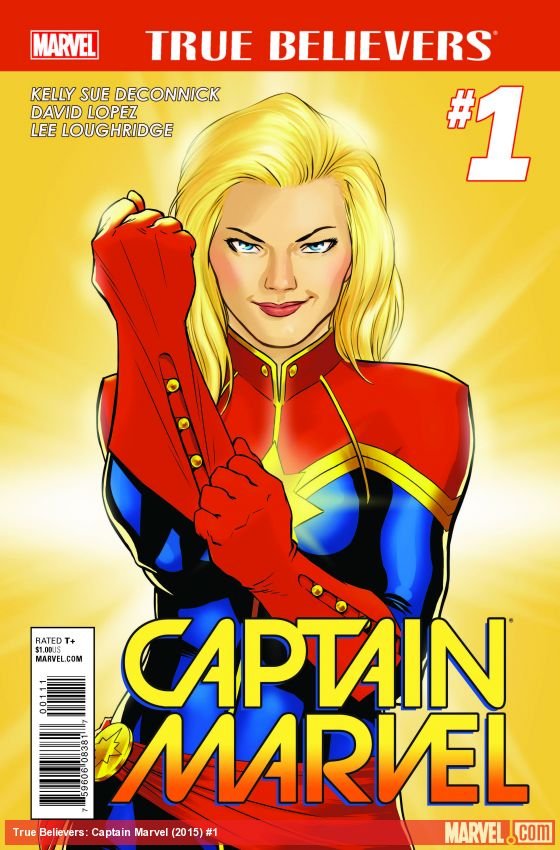 Cover of True Believers: Captain Marvel (2015) - #1
