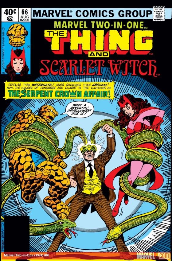 Cover of Marvel Two-In-One (1974) - #66