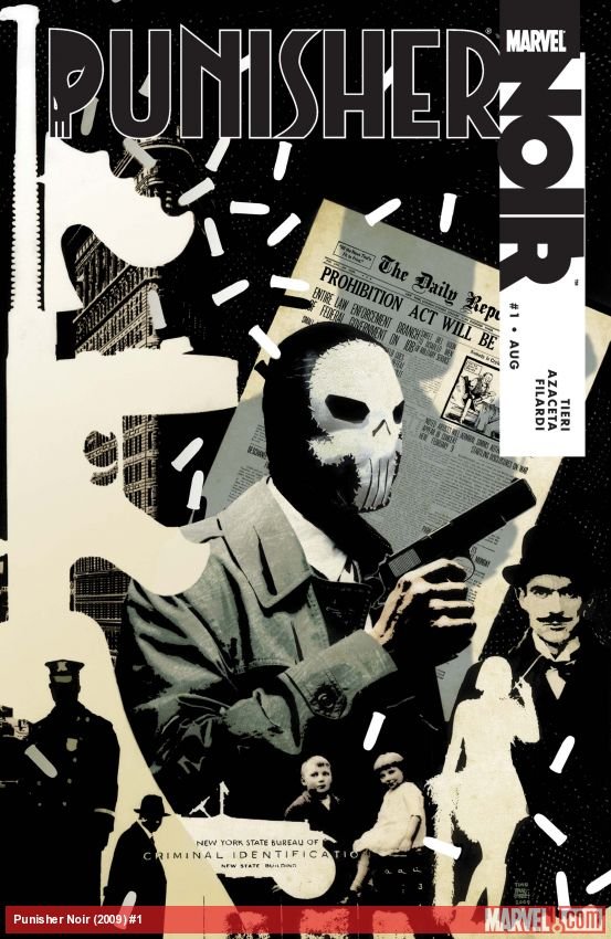 Cover of Punisher Noir (2009) - #1