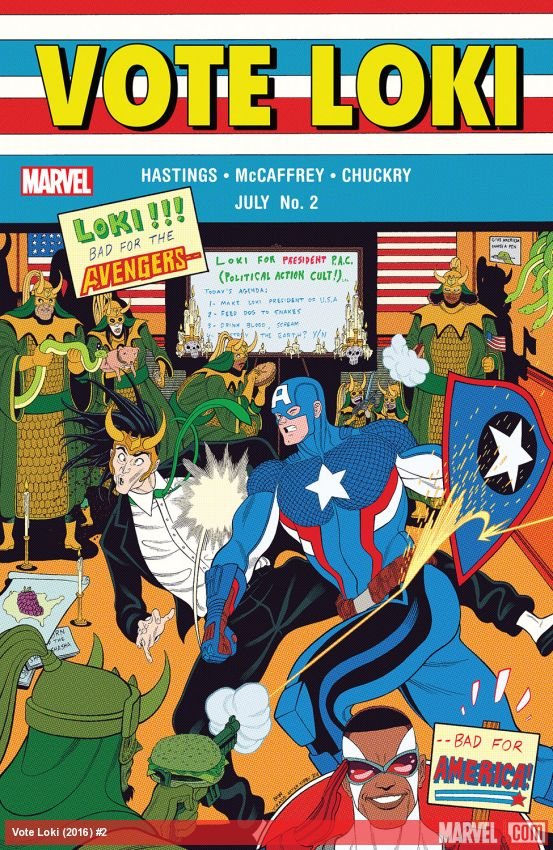 Cover of Vote Loki (2016) - #2