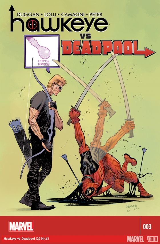 Cover of Hawkeye Vs. Deadpool (2014) - #3
