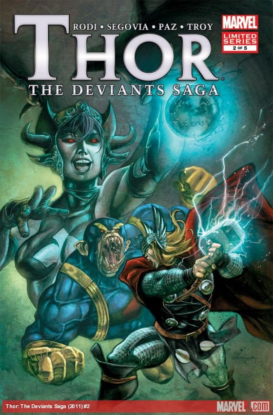 Cover of Thor: The Deviants Saga (2011) - #2