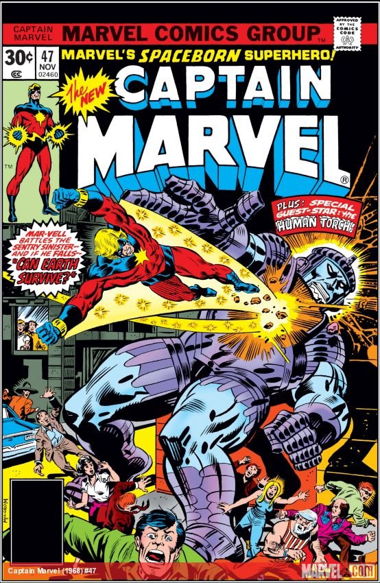 Cover of Captain Marvel (1968) - #47