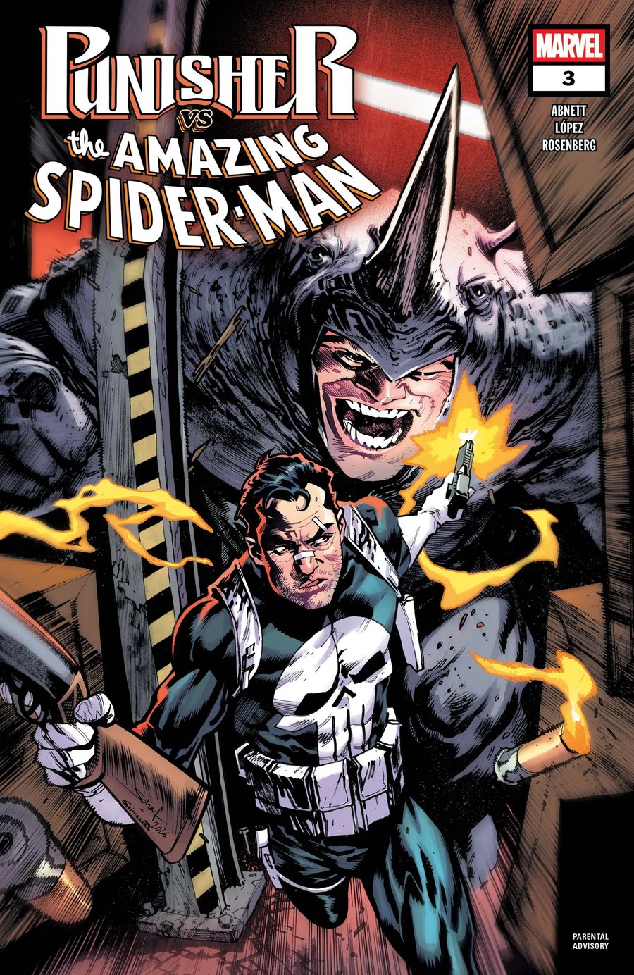 Cover of Punisher Vs. Spider-Man (2026) - #3