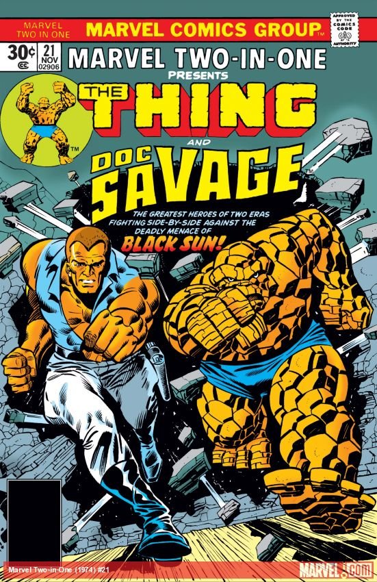 Cover of Marvel Two-In-One (1974) - #21