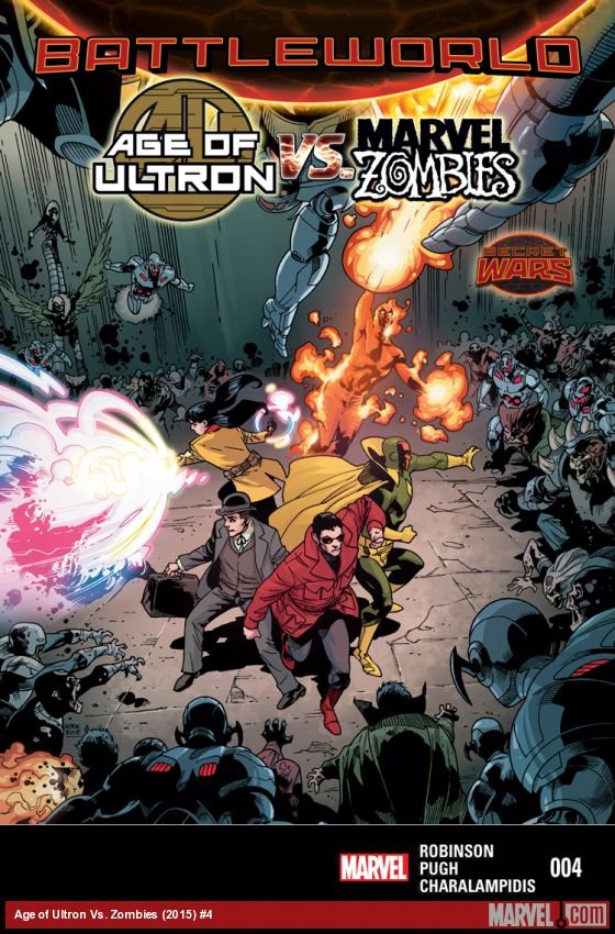 Cover of Age Of Ultron Vs. Marvel Zombies (2015) - #4