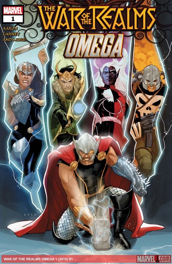 Cover of War Of The Realms Omega (2019) - #1