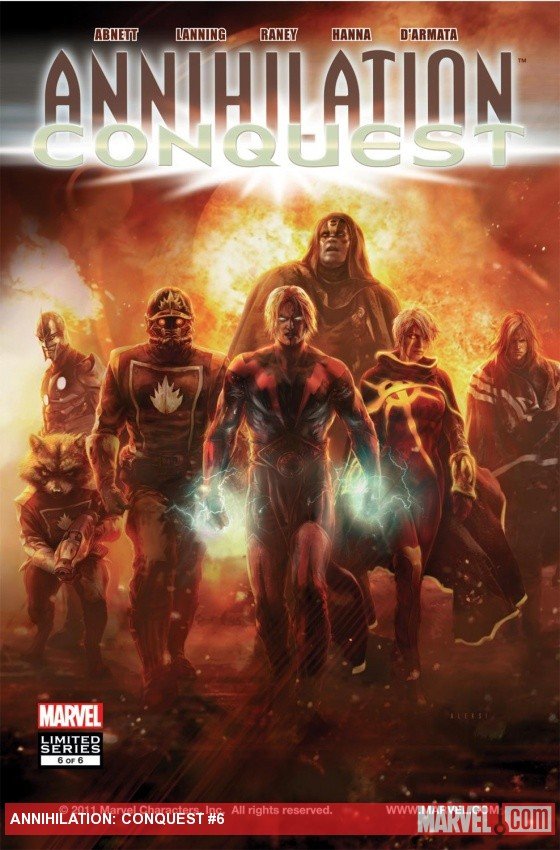 Cover of Annihilation: Conquest (2007) - #6