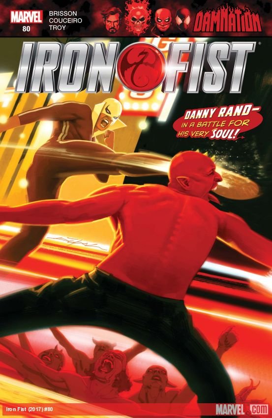 Cover of Iron Fist (2017) - #80