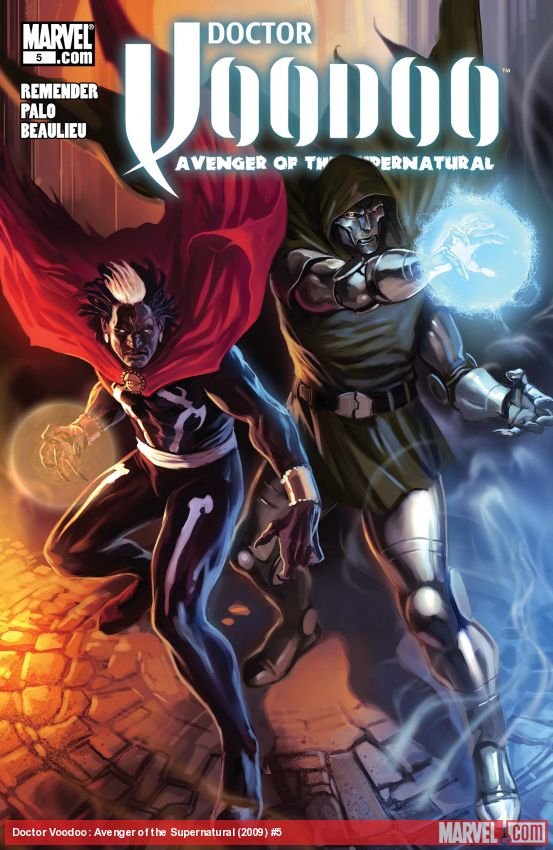 Cover of Doctor Voodoo: Avenger Of The Supernatural (2009) - #5