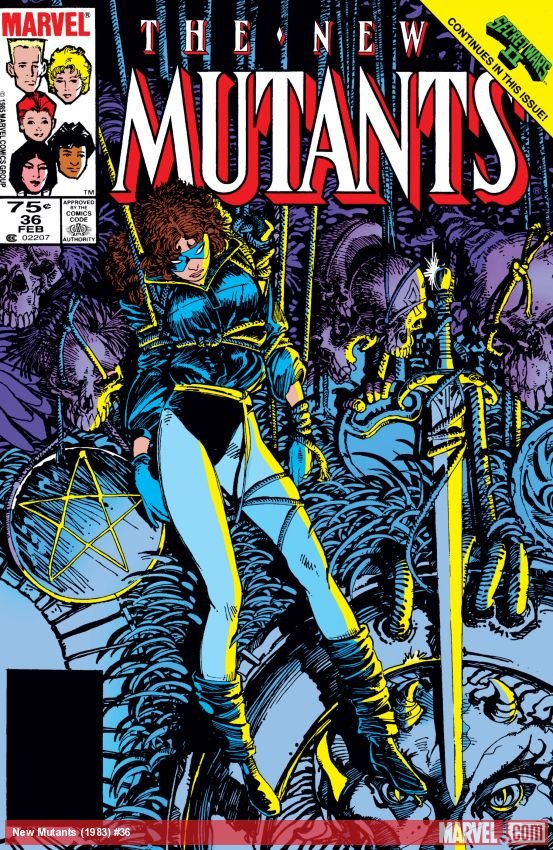 Cover of New Mutants (1983) - #36