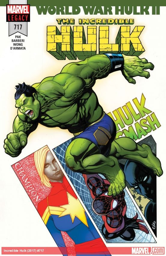 Cover of The Incredible Hulk (2017) - #717