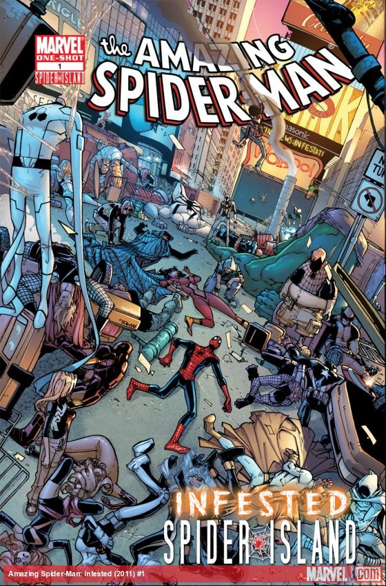 Cover of Amazing Spider-Man: Infested (2011) - #1