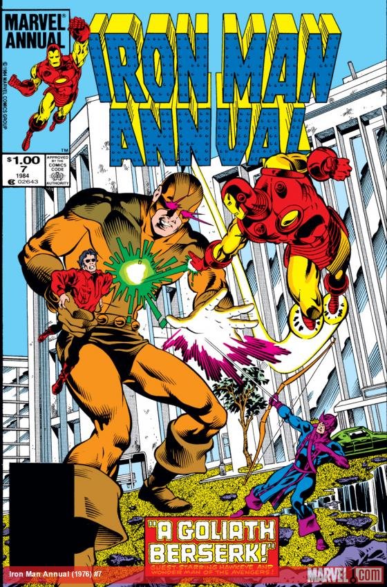 Cover of Iron Man Annual (1976) - #7