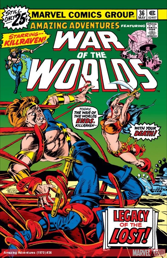 Cover of Amazing Adventures (1970) - #36