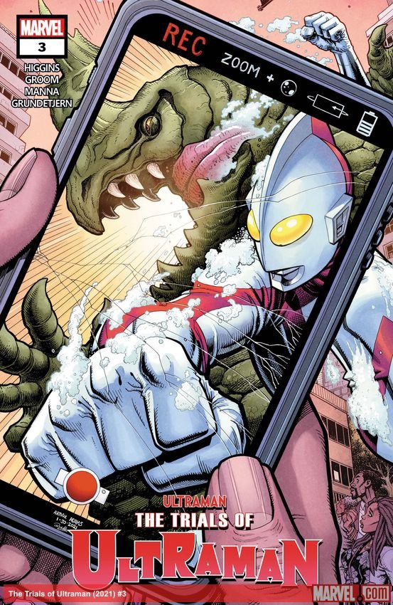 Cover of The Trials Of Ultraman (2021) - #3