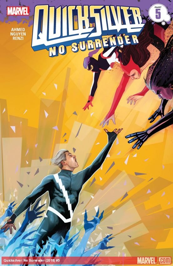 Cover of Quicksilver: No Surrender (2018) - #5