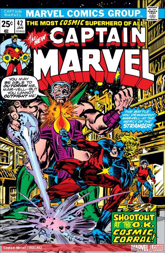 Cover of Captain Marvel (1968) - #42