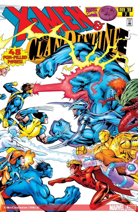 Cover of X-Men/Clandestine (1996) - #2