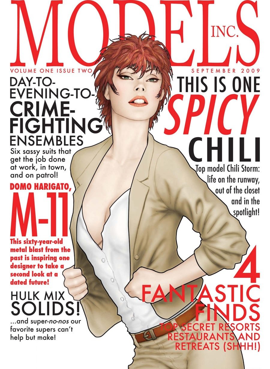 Cover of Models, Inc. (2009) - #2