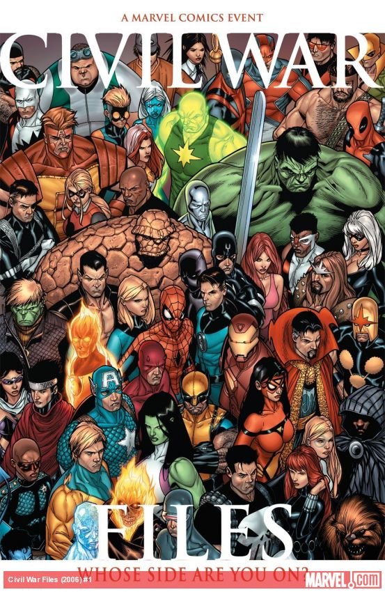 Cover of Civil War Files (2006) - #1