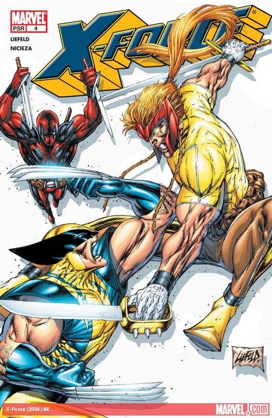 Cover of X-Force (2004) - #4