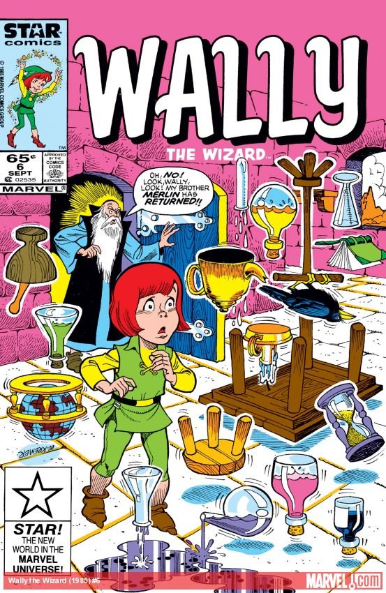 Cover of Wally The Wizard (1985) - #6