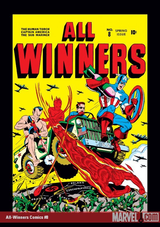 Cover of All-Winners Comics (1941) - #8