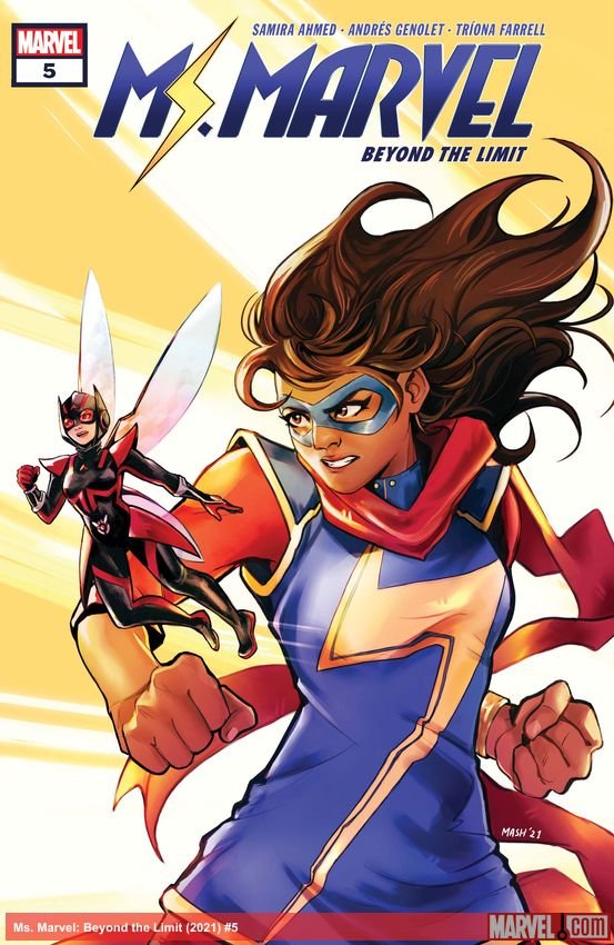 Cover of Ms. Marvel: Beyond The Limit (2021) - #5